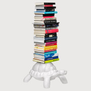 Bücherregal "Turtle Carry Bookcase" Weiß 