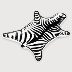 Porzellan-Schale "Zebra Stacking Dish" Schwarz-Weiß