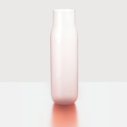 Glas-Vase "Bandaska" Tall, Rosa