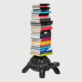 Bücherregal "Turtle Carry Bookcase" Schwarz